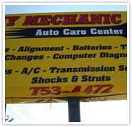 Custom banner printed by American Logo & Sign in Moore, Oklahoma