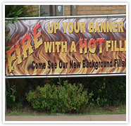 Custom aluminum sign panel fabricated by American Logo & Sign in Moore, Oklahoma