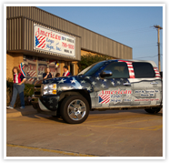 Custom channel letter sign fabricated by American Logo & Sign in Moore, Oklahoma