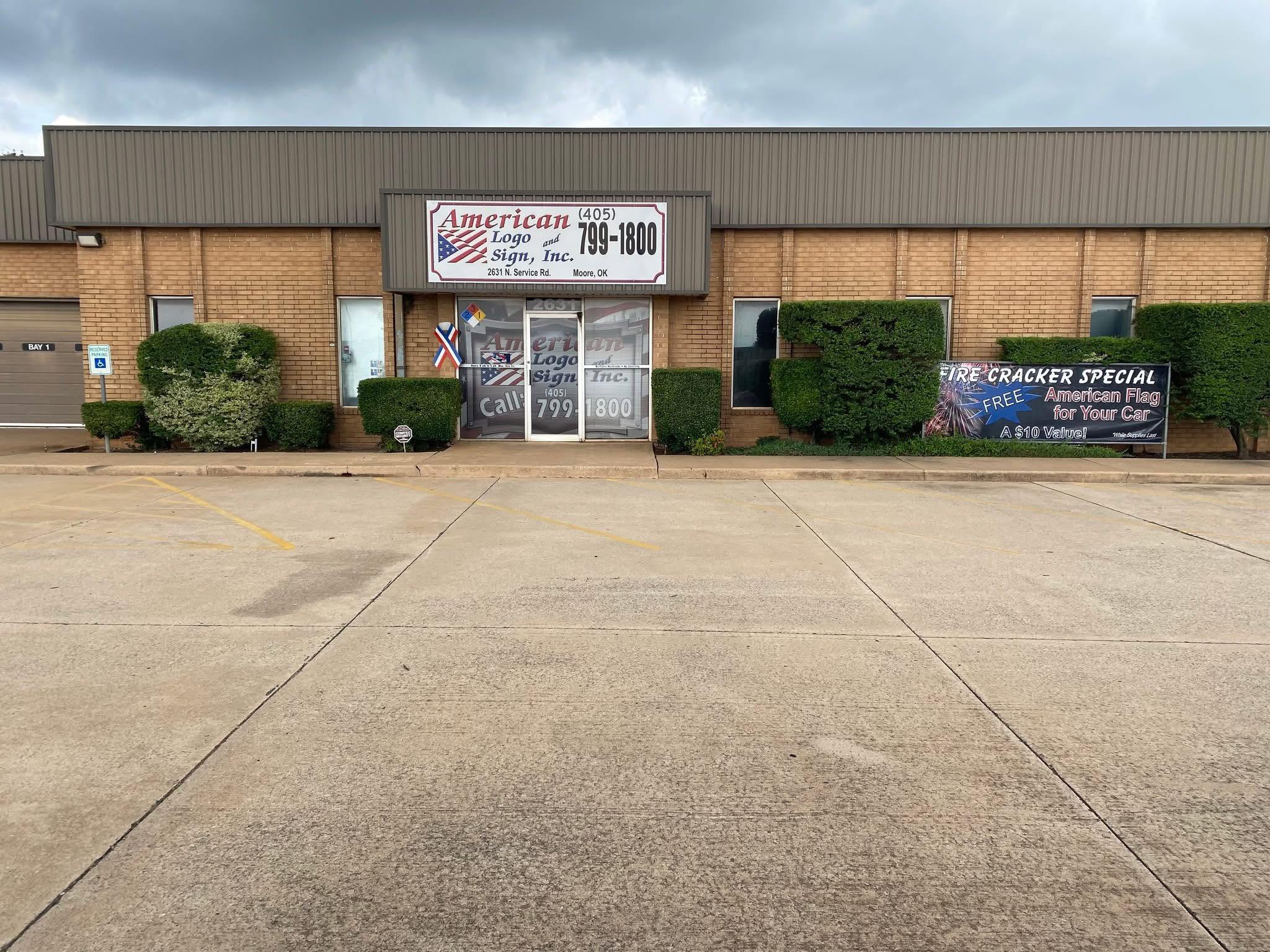 American Logo & Sign storefront in Moore, Oklahoma